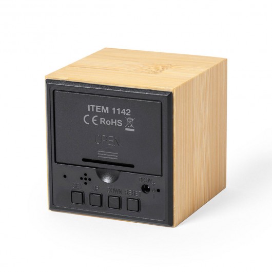 Promo Alarm Clock Back